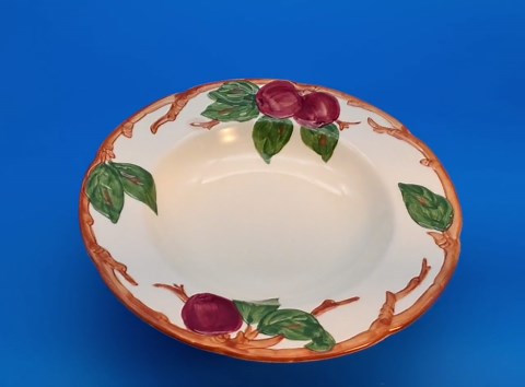 Vintage Franciscan Apple Pattern Soup or Cereal Bowls - Set of 2 - Etsy