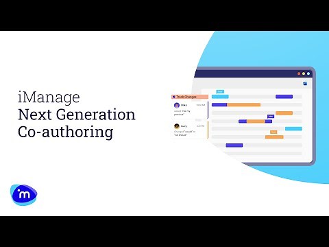 iManage Next Generation Co-authoring