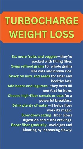 The Missing Key to Weight Loss: 8 Fiber Hacks Most People Skip