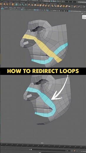 Essential Retopo Trick for Directing Loops