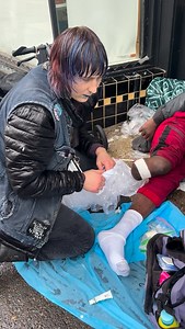 We ran into a transgender person providing wound care to our homeless friend Keshad. We have been working with him over the past year and have stayed in touch with his family. He lost one of his legs a few years ago and hasn’t always been able to take proper care of it. A transgender person we had never met was providing wound care to Keshad. We were both appreciative and impressed with their skill. I don’t know whether this person was homeless, but what has become clear over the past couple of 