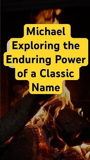 Michael Exploring the Enduring Power of a Classic Name #Michael #NameMeaning #BiblicalNames