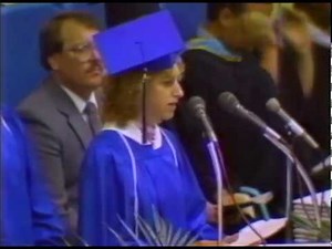 1986 Walled Lake Western Graduation Ceremony