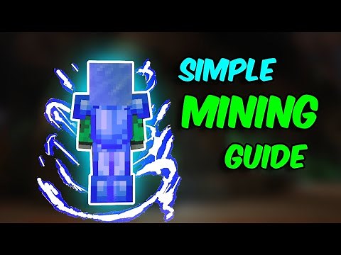 Best EARLY GAME Mining Setup Hypixel Skyblock