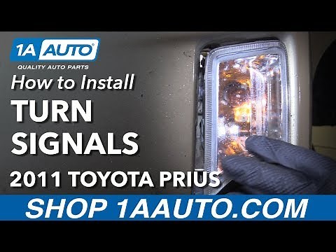How to Install Turn Signal Assembly 10-15 Toyota Prius