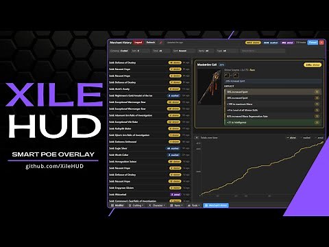 XileHUD Showcase | PoE2 Overlay with Merchant History & Modifier Info