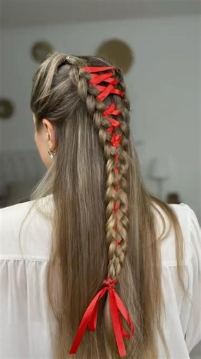 Wuthering Heights Inspired Corset Braid 🖤