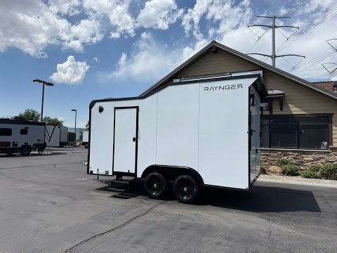 Raynger Torrent 8x16 / 8.5x16 toy hauler travel trailer .080 aluminum enclosed cargo