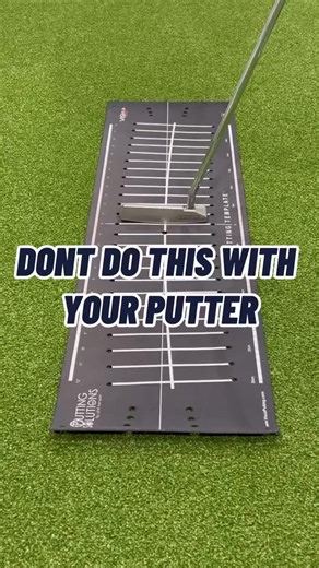 Trying to move the putter straight is often doing more harm than good ❌ Every putting stroke has arc — the goal isn’t to remove it, but to match it. Posture, arm hang, and wrist motion all influence how the putter naturally swings. When you force straight lines, you add tension, disrupt timing, and create compensations. Great putting isn’t about controlling the club… It’s about allowing the right motion to happen. Change the concept, and the stroke starts to organise itself . . . #puttingcoach #