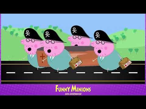 Peppa and Roblox Piggy - Coffin Dance Meme