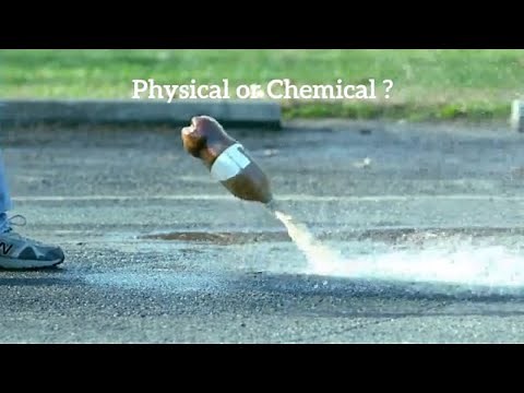 Physical and Chemical Change Examples