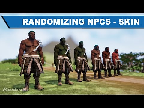 Character Randomization (Skin Color) - UE4 Tutorials #371