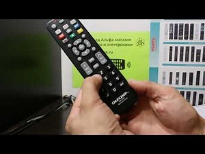 Chunghop RM-377E настройка универсального пульта