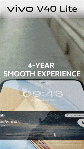 2.8M views · 1.3K reactions | Experience seamless performance with the vivo V40 Lite's 4-year smooth guarantee!  Whether it's multitasking, gaming, or daily use, your phone will run like new, providing you with a fluid and responsive experience for years to come. #vivoV40Lite #vivo4yearwarrantyBattery | vivo | Facebook