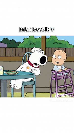 Brian Griffin Losing It - Funny Family Guy Moment
