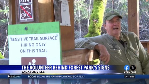 Meet the volunteer behind 1,000 trail signs in Jacksonville Forest Park