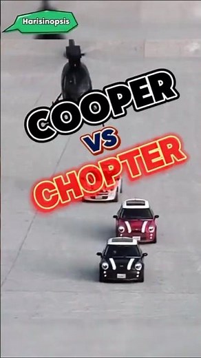 Heist car chase #shorts #car #minicooper #shortvideo
