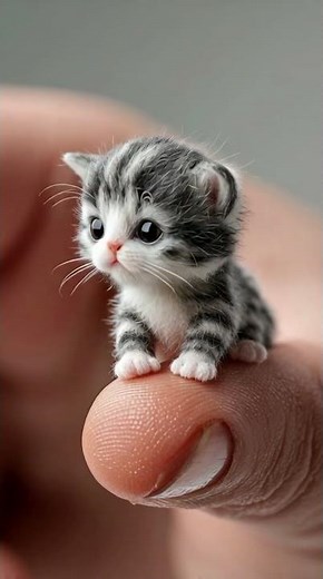 Tiny Multi-Color Mini Kittens on Micro Camera! 😻🌈 The Cutest Tiny Cats Ever!