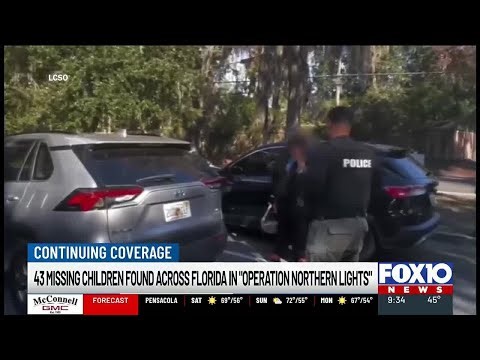 43 missing children recovered in north Florida operation