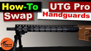How To: Swap Handguard Sizes or Swap from Keymod to M-LOK, UTG Pro | ARO News