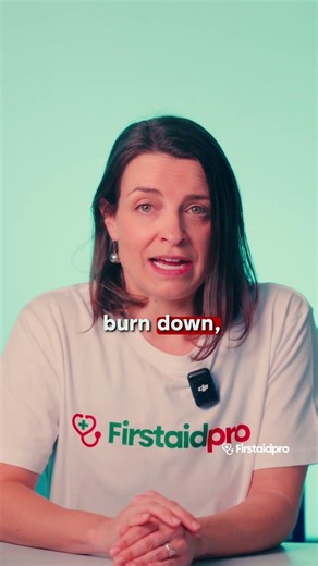 Have you ever wondered why first aid for a burn takes so long? 🕒