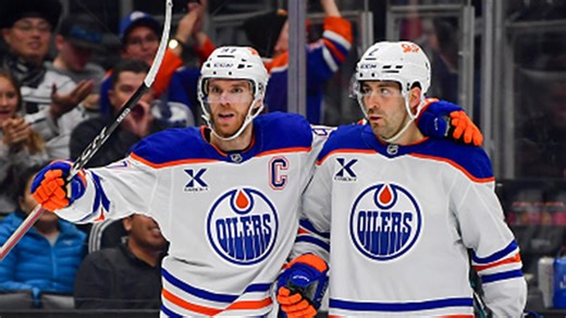 McDavid joins elite company with ninth season with 100 points as Oilers snap slide