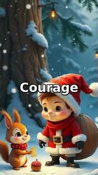 Squirrel Finds Santa’s Secret Note Inside a Pinecone – A Tiny Hero’s Christmas Quest! #Shorts