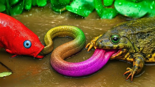 🐟🦀 Salvando al pez Koi — Stop Motion ASMR con guppy, lele y más 🐸✨ | Kids Toy TV