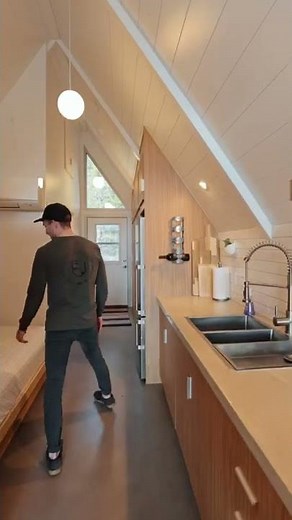 Modern A-Frame Cabin Airbnb Tour with Amazing Views of Colorado