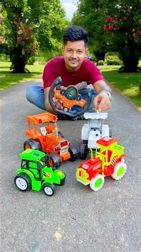 4 ta Remote wala Tractor Unboxing