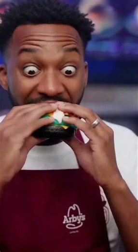 Arby's® Introducing the Alien Meat Burger (MIB Approved) #fypシ #alien #funnyvideos #comedy #food