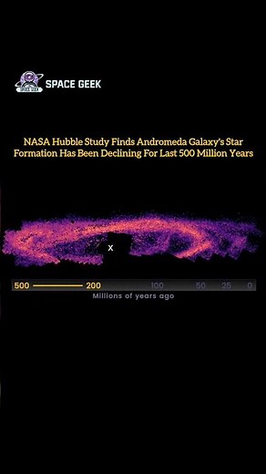 Andromeda Galaxy entering middle age