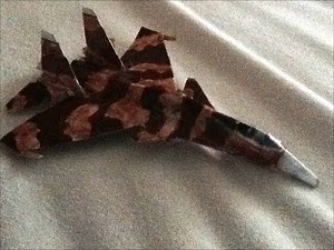 Su-37 Terminator paper model