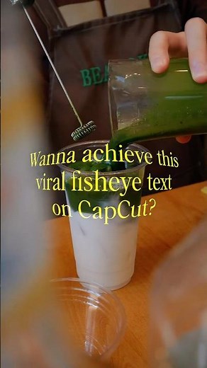 Viral Fisheye Text Tutorial | CapCut