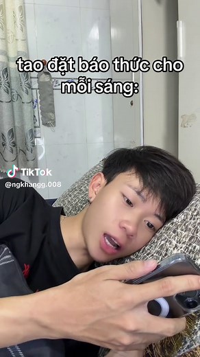 Báo thức & Tự thức dậy đi học