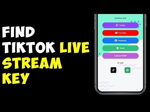 How To Find Your TikTok Live Stream Key In 2023 (Quick Method)