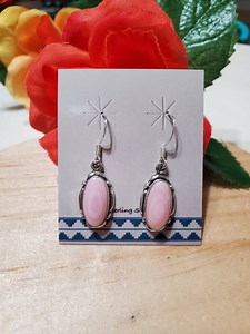 Queen Conch Shell/ Long Oval Pink Earring /sterling Silver/handmade Jewelry/pink Conch Earring/pink Shell Earring/gift for Her/conch Shell - Etsy