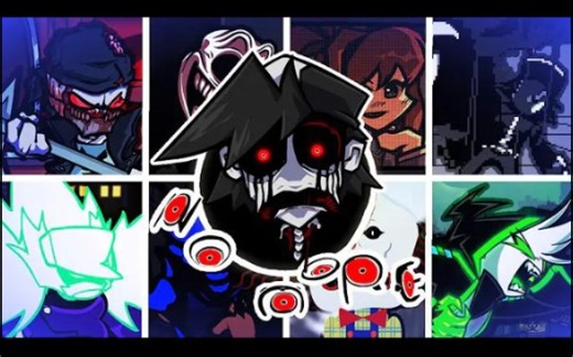 FNF:Monochrome V2 但是所有人唱