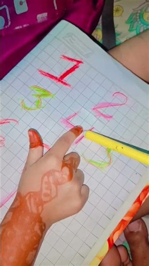 She's learning numericals 🧮#shorts #study