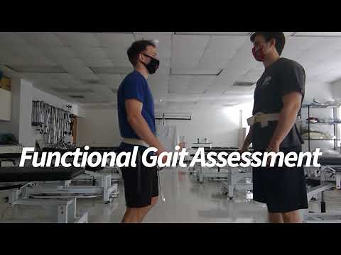 FGA: Functional Gait Assessment
