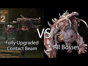 Fully Upgraded Contact Beam vs All Bosses (Impossible) | Dead Space Remake