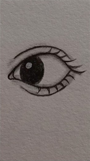 How to draw anime girl's eyes ✨#drawing #girl #art #sketch #howtodraw #eyes #anime #tutorial #shorts