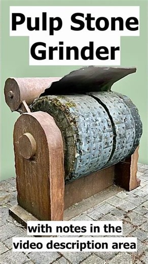 Historic Wood Pulp Stone Grinder--West Lynn, Oregon