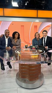 @tonydokoupil and @adrianadiaz get a surprise from their spouses, @katyturnbc and Bryan Smith, for their “CBS Mornings Plus” debut, spilling some heartfelt and hilarious secrets about life off-air 🌞 | CBS Mornings