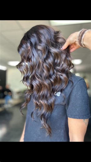 24 inch sew in extensions install with that perfect fall brunette — rich espresso meets warm toffee tones  Hair by Summer | A New U | Facebook