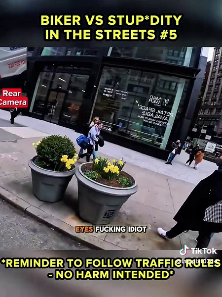 Biker vs. Stupidity: A Lesson on Road Safety