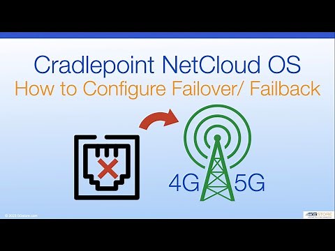 Cradlepoint NetCloud OS - How to Configure Failover/ Failback