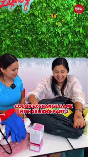 Part-2 is here hai! 😂🎨 Thought Part 1 was crazy? Wait till you see this 👀🔥 More colors, more suspense 🤣🎁 Watch till the end… you don’t wanna miss this 😏 #CLS #ColorExchange #FunVibes #Part2 #WatchTillEnd