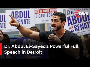 WATCH NOW: Dr. Abdul El-Sayed Full Speech in Detroit | Michigan U.S. Senate Campaign Rally | AC15