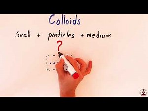 What are colloids?